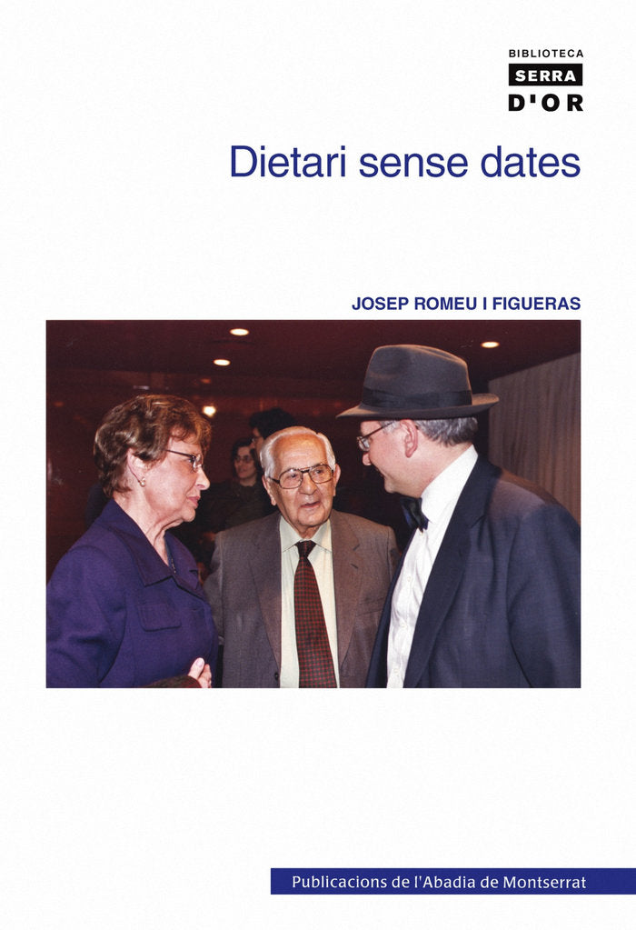 Dietari sense dates, de Romeu i Figueras, Josep | portada del libro