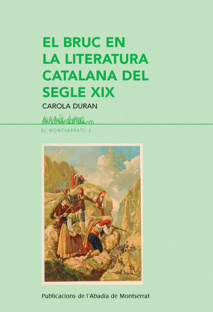 El Bruc en la literatura catalana del segle XIX, de DURAN I TORT, CAROLA | portada del libro