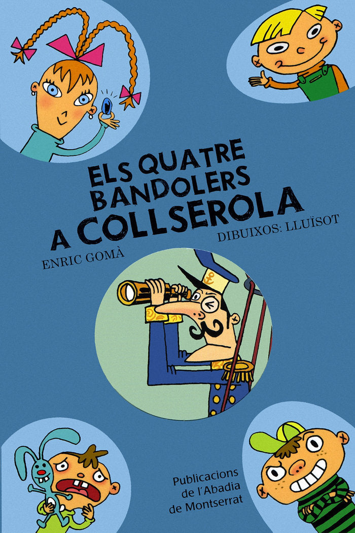 Els quatre bandolers a Collserola, de Gomà i Ribas, Enric | portada del libro