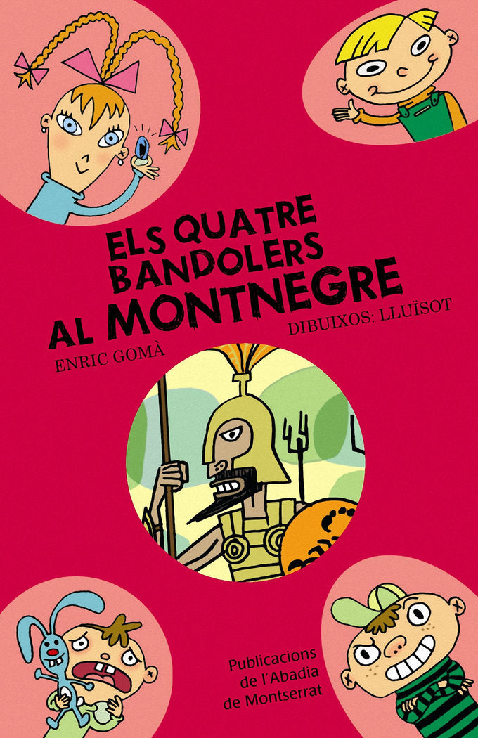 Els quatre bandolers al Montnegre, de Gomà i Ribas, Enric | portada del libro