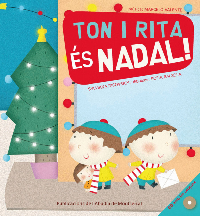 Ton i Rita és Nadal!, de Dicovskiy, Sylviana | portada del libro