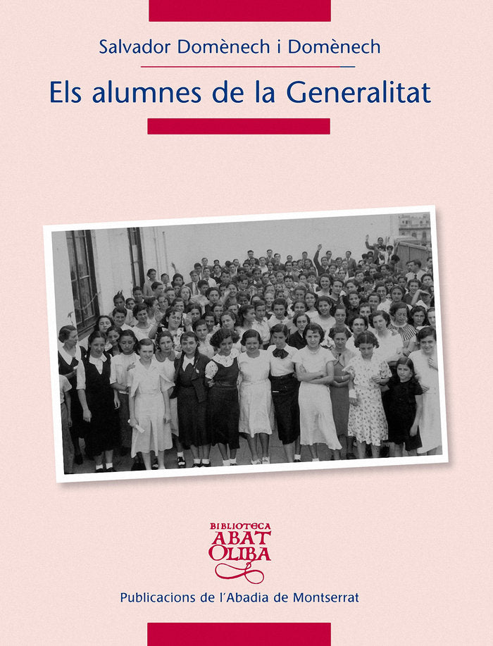 Els alumnes de la Generalitat, de Domènech i Domènech, Salvador | portada del libro