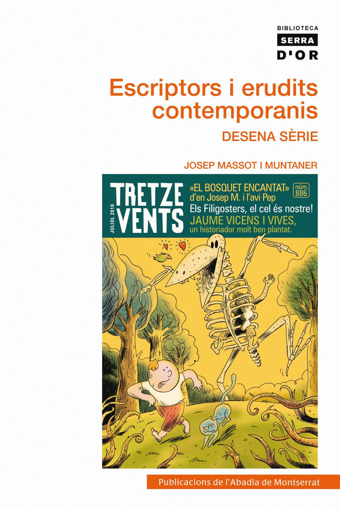 Escriptors i erudits contemporanis. Desena sèrie, de Massot i Muntaner, Josep | portada del libro