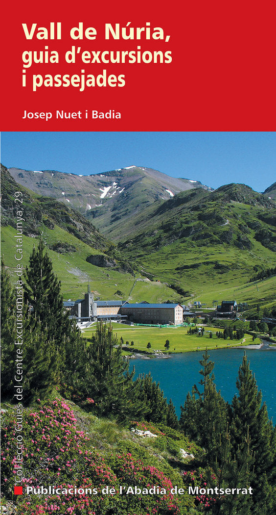 Vall de Núria, guia d'excursions i passejades, de Nuet i Badia, Josep | portada del libro