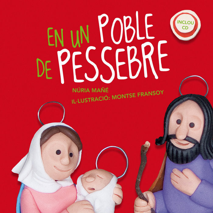EN UN POBLE DE PESSEBRE, de MAÑE I PUERTO, NURIA | portada del libro