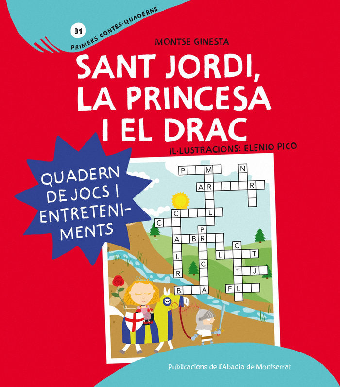 Sant Jordi, la princesa i el drac, de Ginesta Clavell, Montserrat | portada del libro