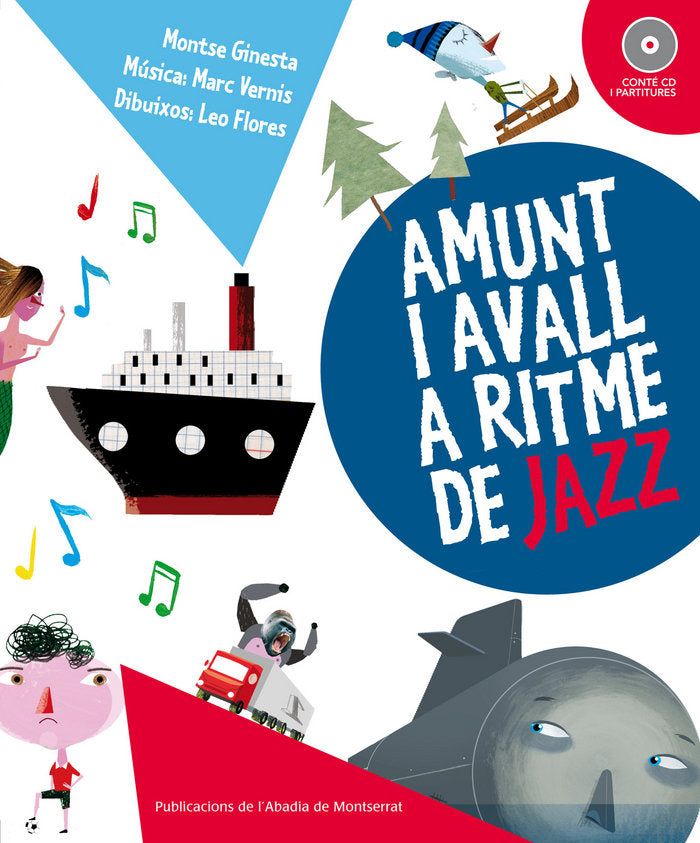 Amunt i avall a ritme de jazz, de Ginesta Clavel, Montserrat | portada del libro