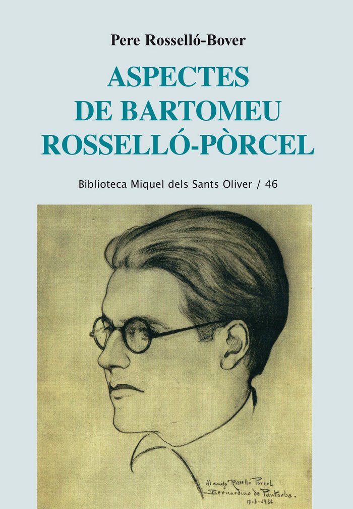 Aspectes de Bartomeu Rosselló-Pòrcel, de Rosselló Bover, Pere | portada del libro
