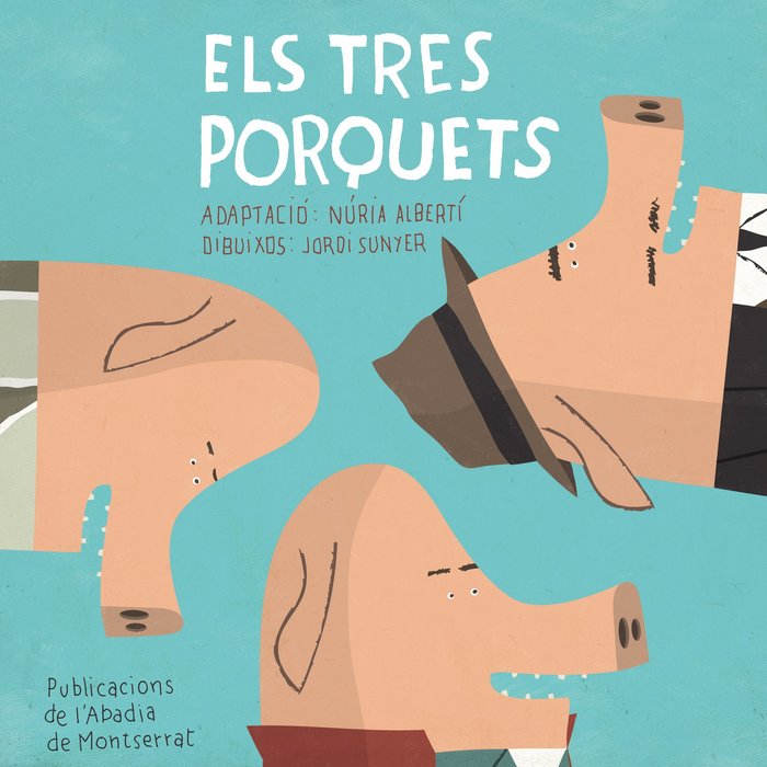 Els tres porquets, de Desconocido | portada del libro