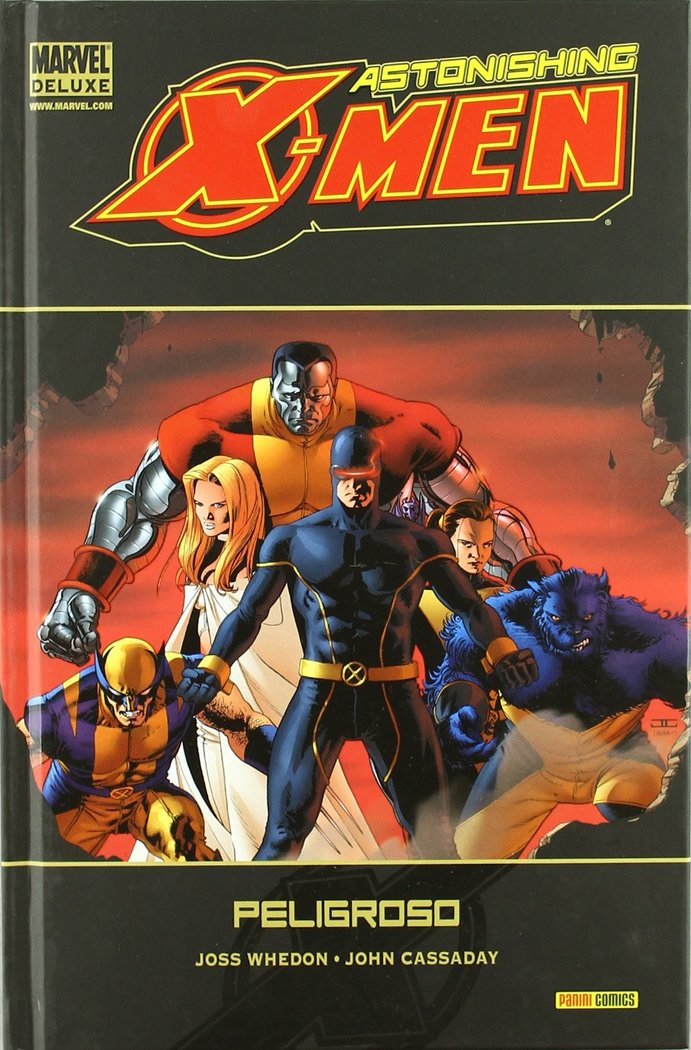 ASTONISHING X-MEN 2 PELIGROSO, de WHEDON#CASSADAY | portada del libro