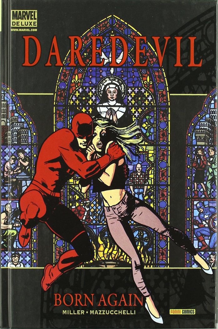 Daredevil born again, de DAVID MAZZUCCHELLI#FRANK MILLER | portada del libro