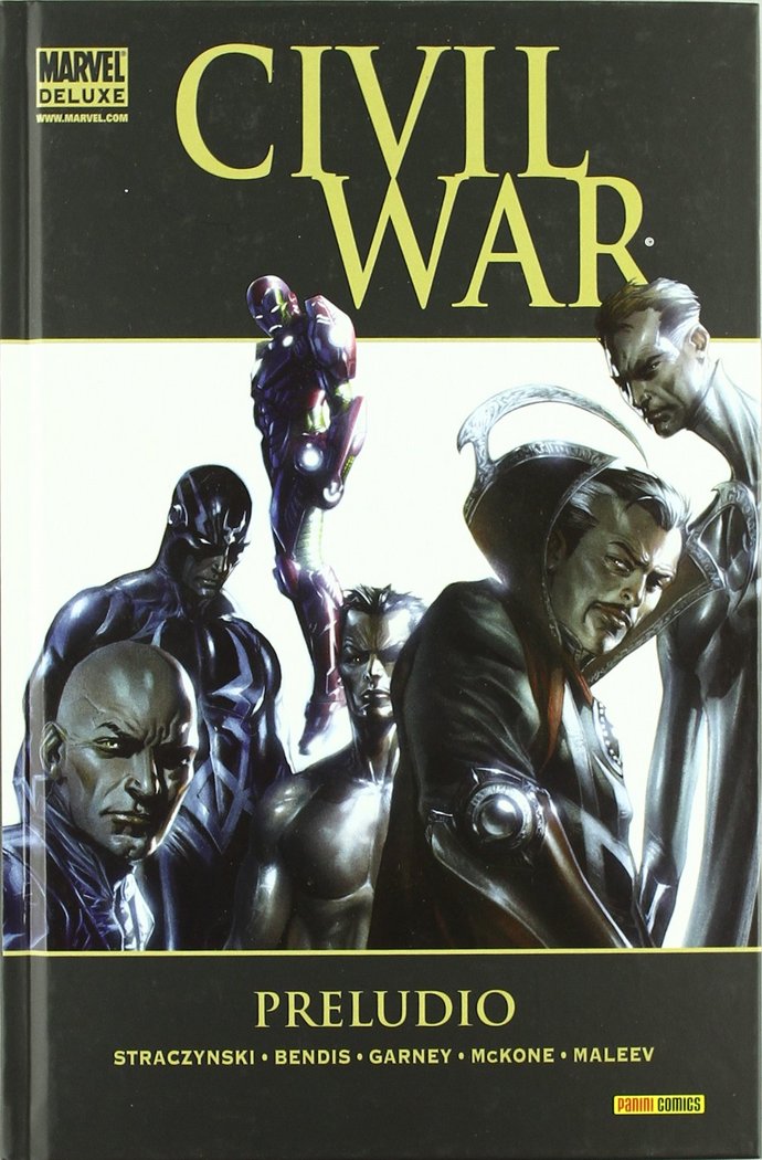 CIVIL WAR PRELUDIO | portada del libro