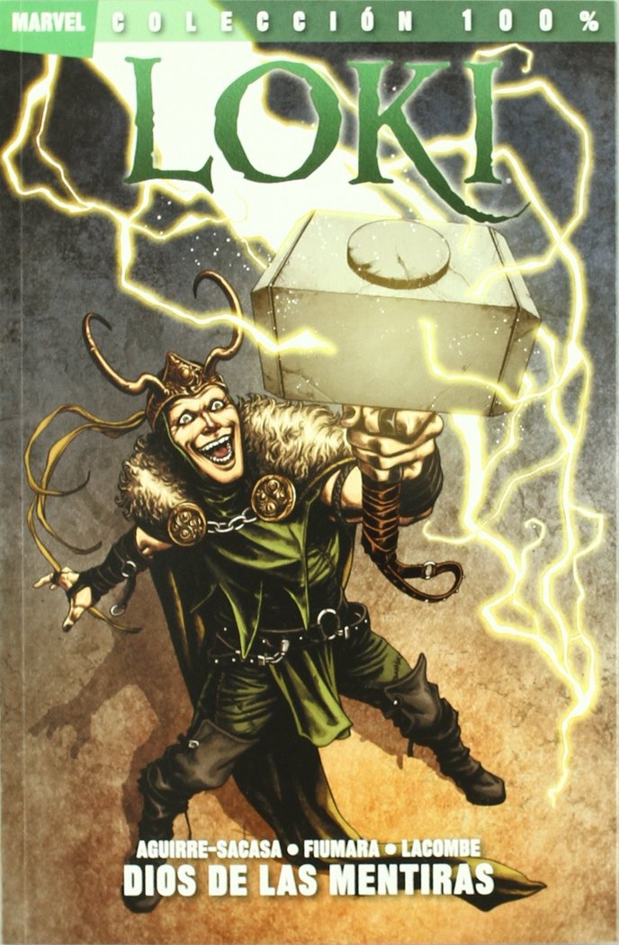 Loki, Dios de las mentiras, de ROBERTO AGUIRRE#SEBASTIAN FIUMARA | portada del libro