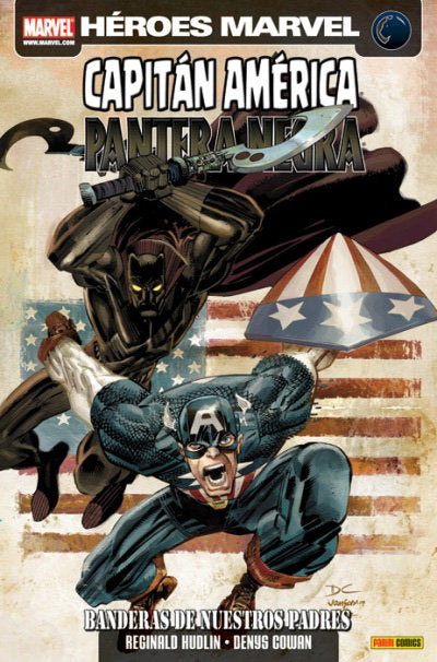 CAPITAN AMERICA PANTERA NEGRA BANDERAS DE NUESTROS PADRES | portada del libro