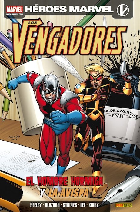 Vengadores: El hombre Hormiga y Avispa, de SEELEY#LEE#KIRBY | portada del libro