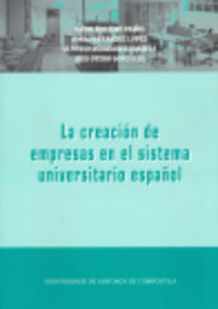 OP/277-La creación de empresas en el sistema universitario español, de Rodeiro Pazos | portada del libro