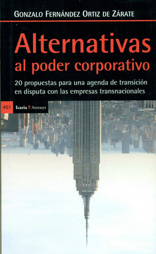 Alternatias al poder corporativo, de Ferández Ortiz de Zárate | portada del libro