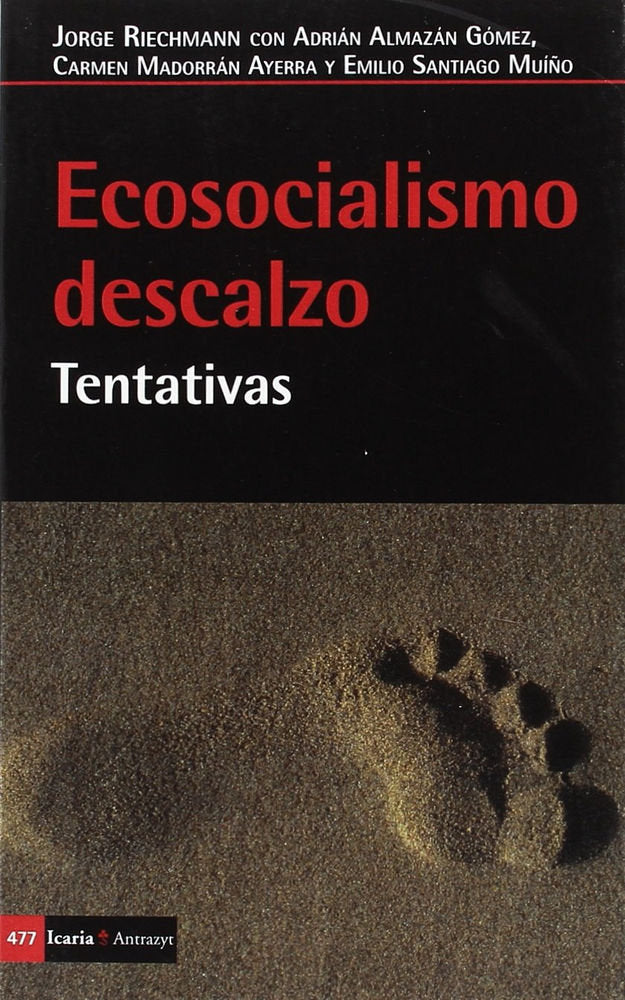 Ecosocialismo descalzo, de Riechmann, Jorge | portada del libro