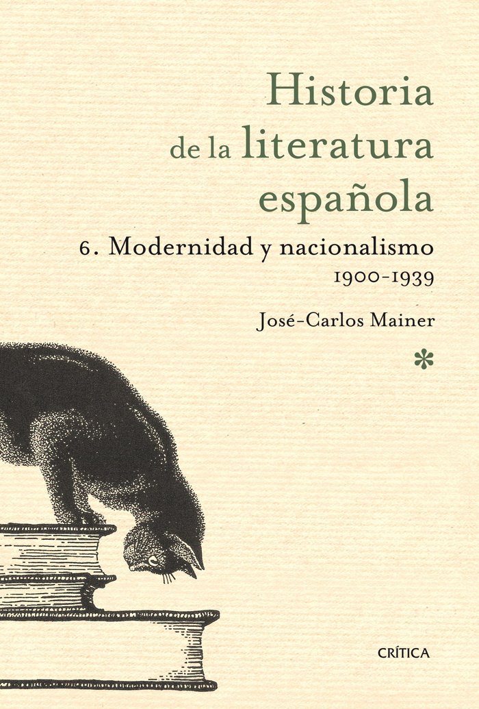 Modernidad y nacionalismo 1900- 1939, de Mainer | portada del libro