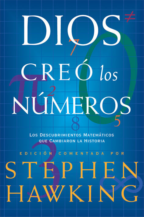 Dios creó los números, de Hawking | portada del libro