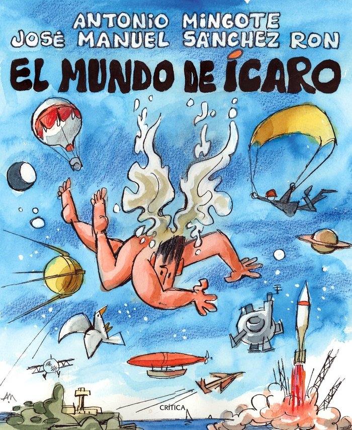 El mundo de Icaro, de ANTONIO MINGOTE | portada del libro
