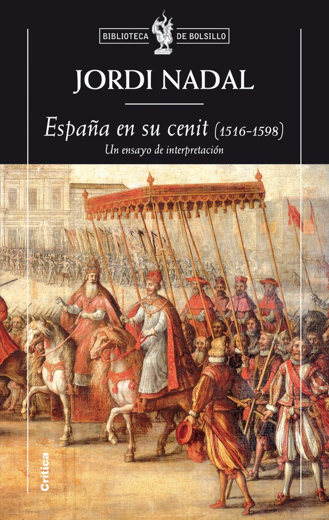 España en su cenit (1516-1598), de Nadal Oller | portada del libro