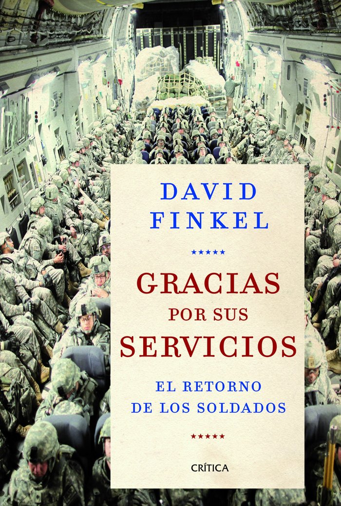 Gracias por sus servicios, de Finkel | portada del libro