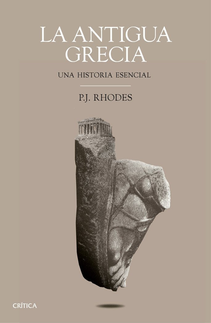 La antigua Grecia, de Rhodes | portada del libro
