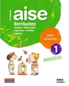 OPORRETAN AISE BERRIKUSTEA LEHEN HEZKUNTZA 1 VACACIONES SANTILLANA, de Varios autores | portada del libro