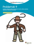 PROBLEMAK 9 SANTILLANA KOADERNOAK, de Varios autores | portada del libro