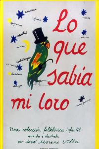 Lo que sabía mi loro, de Moreno Villa, José | portada del libro