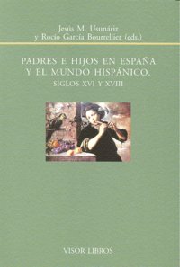 PADRES E HIJOS EN ESPAÑA Y MUNDO HISPANICO, de USUNARIZ | portada del libro