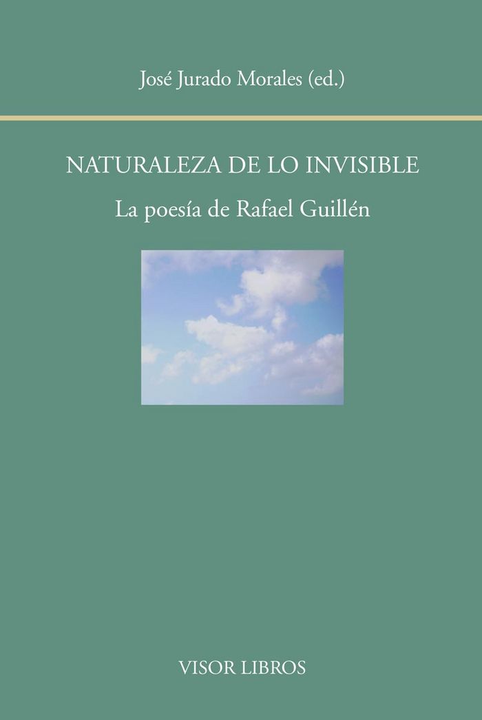 Naturaleza de lo invisible, de Jurado Morales | portada del libro