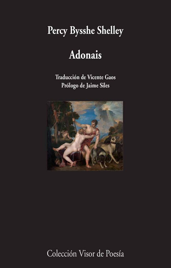 Adonais, de Shelley, Percy Bysshe | portada del libro