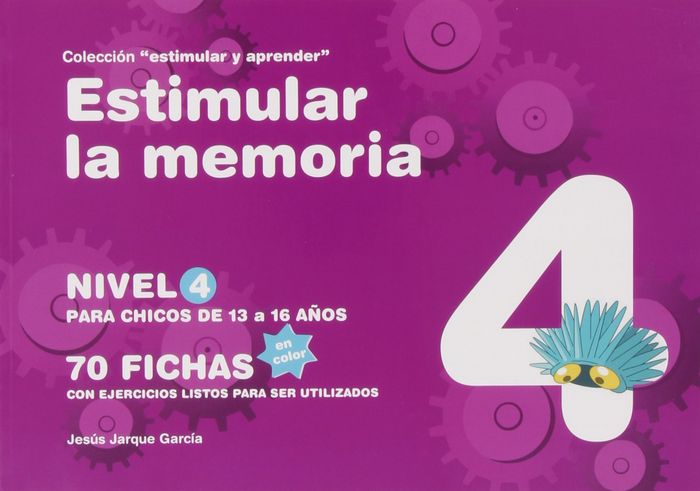 ESTIMULAR LA MEMORIA, NIVEL 4, de JARQUE GARCíA | portada del libro