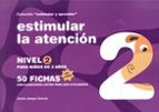 Estimular la atención, de Jesús Jarque García | portada del libro