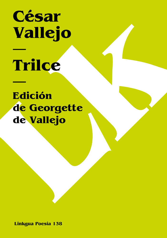 TRILCE, de Vallejo, César | portada del libro