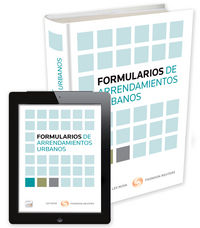 Formularios de Arrendamientos Urbanos (Papel + e-book), de Editorail Aranzadi, Redacción | portada del libro