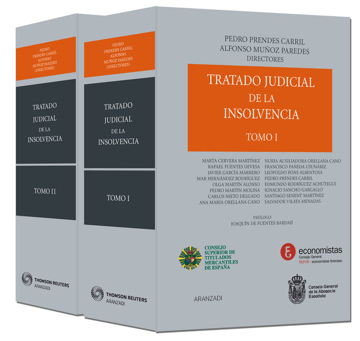 Tratado judicial de la insolvencia (Tomo II), de Muñoz Paredes, Alfonso | portada del libro