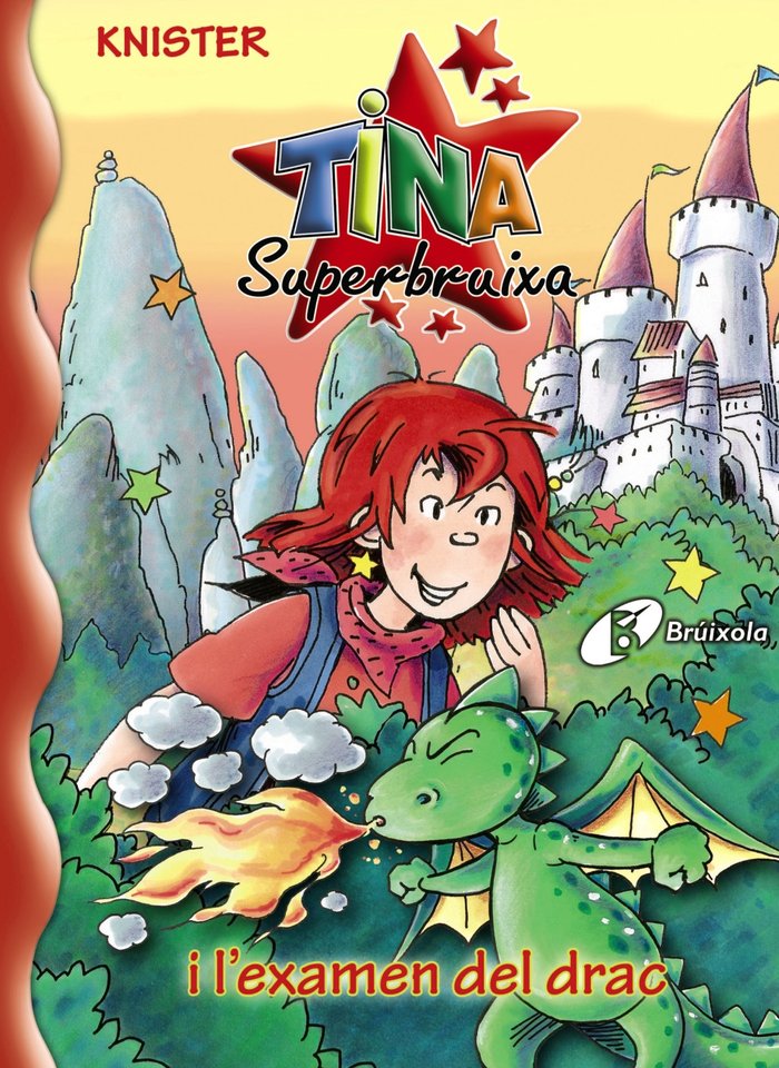 Tina Superbruixa i l´examen del drac, de KNISTER | portada del libro