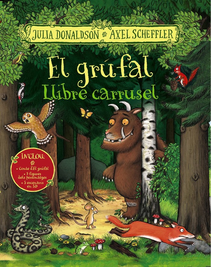 El grúfal. Llibre carrusel, de Donaldson, Julia | portada del libro