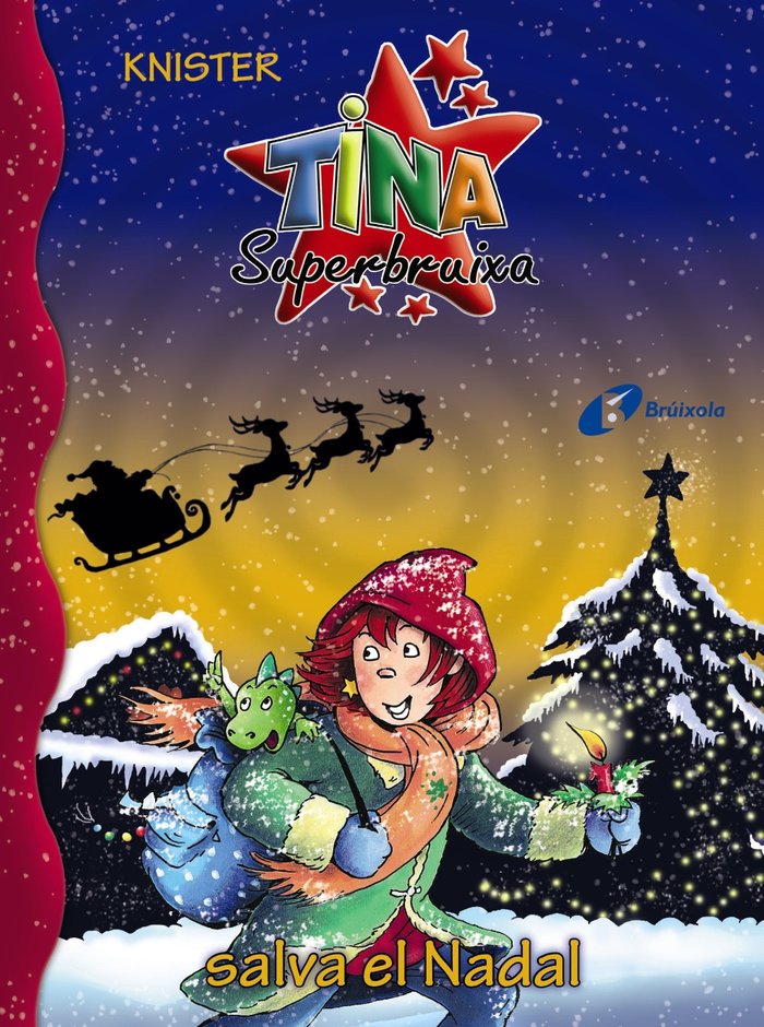 Tina Superbruixa salva el Nadal, de KNISTER | portada del libro