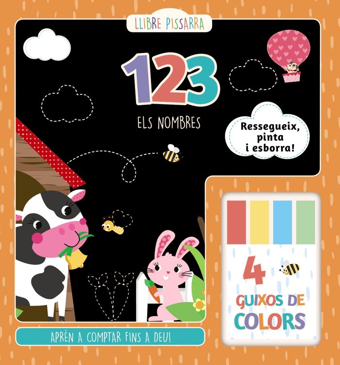 Llibre-pissarra. 123, de Varios Autores | portada del libro