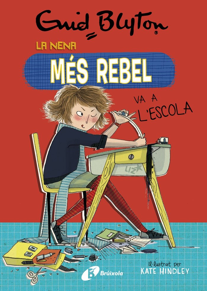 Enid Blyton. La nena més rebel, 1. La nena més rebel va a l'escola, de Blyton, Enid | portada del libro