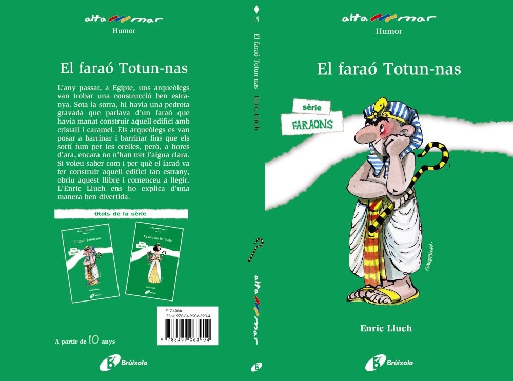 El faraó Totun-nas, de Lluch, Enric | portada del libro