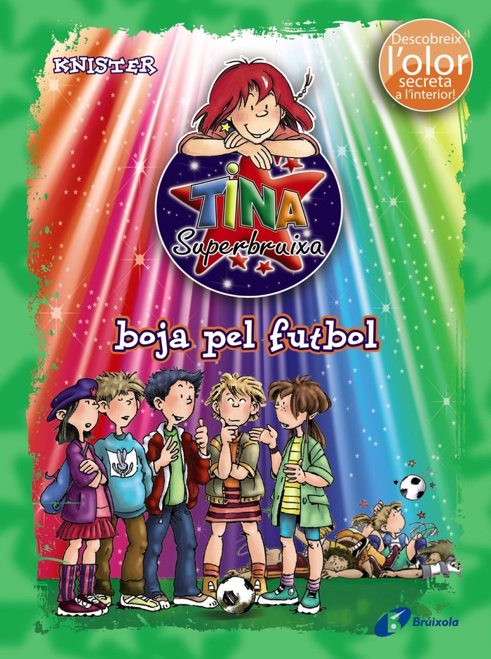 Tina Superbruixa, boja pel futbol (ed. COLOR), de KNISTER | portada del libro