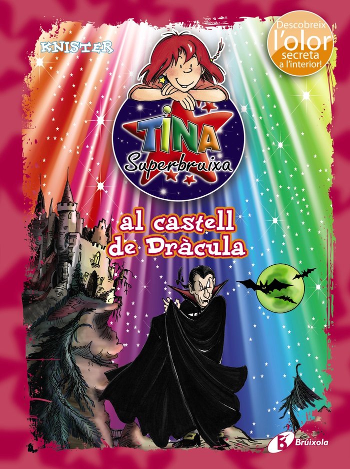 Tina Superbruixa al castell de Dràcula (ed. COLOR), de KNISTER | portada del libro