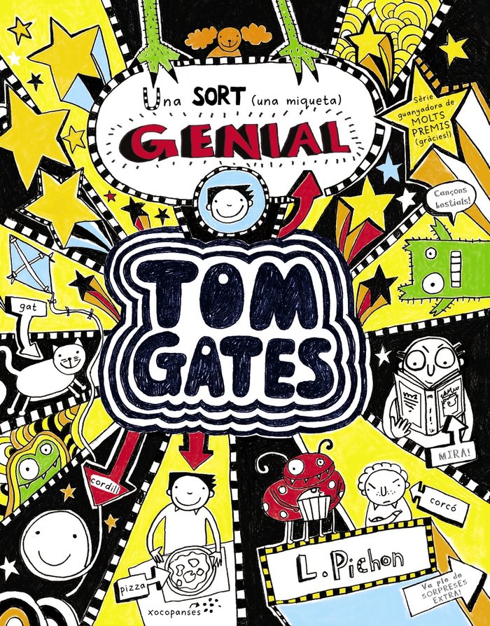 Tom Gates: Una sort (una miqueta) genial, de Pichon, Liz | portada del libro