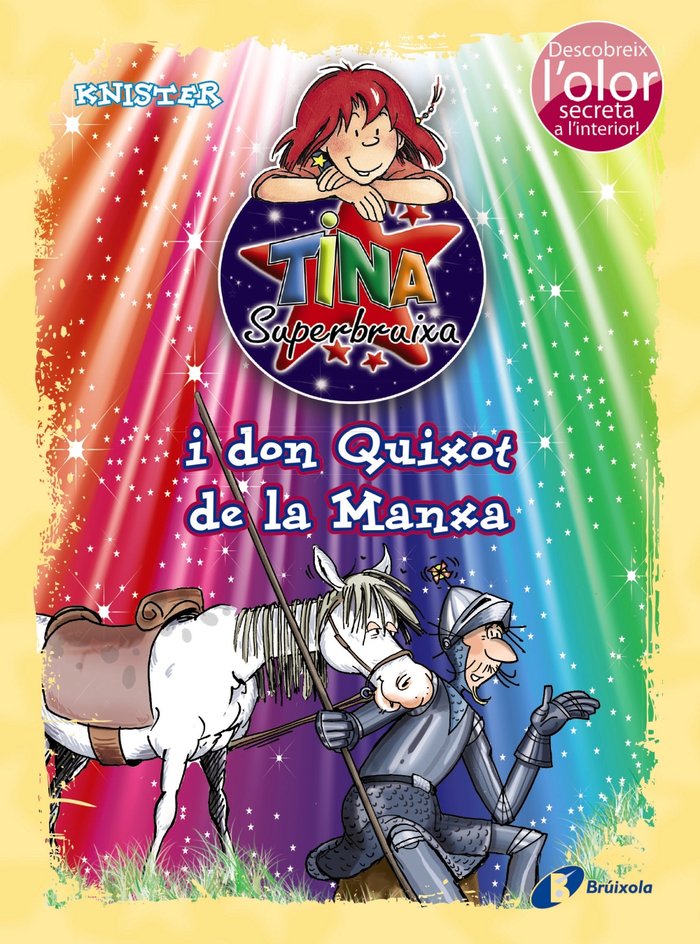 Tina Superbruixa i don Quixot de la Manxa (ed. COLOR), de KNISTER | portada del libro