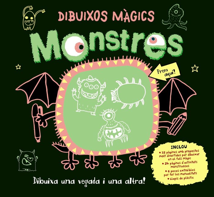 Dibuixos màgics. Monstres, de Ahmed, Suhel | portada del libro